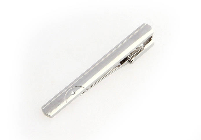 White Purity Tie Clips Metal Tie Clips Wholesale & Customized  CL850772