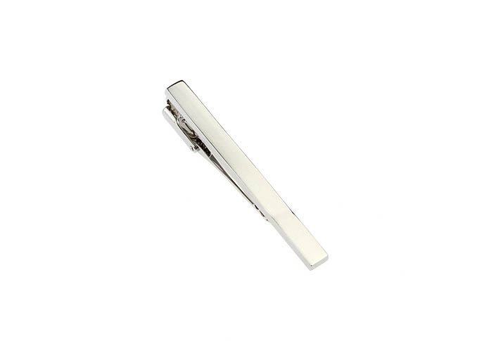  Silver Texture Tie Clips Metal Tie Clips Wholesale & Customized  CL850775