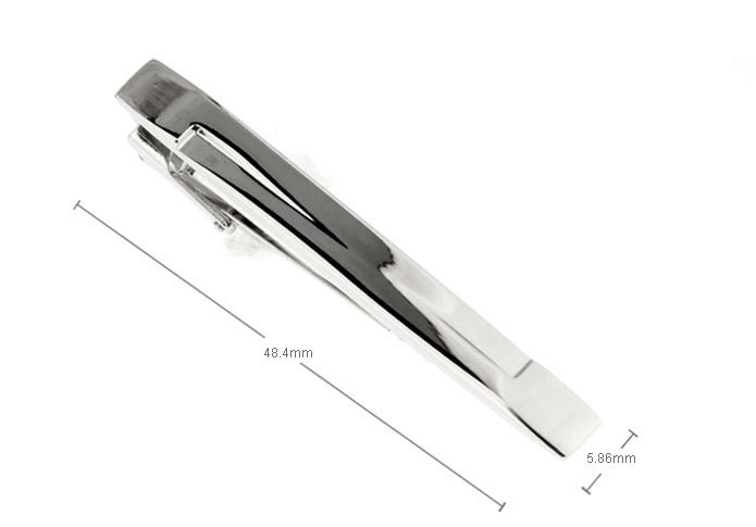  Silver Texture Tie Clips Metal Tie Clips Wholesale & Customized  CL850935