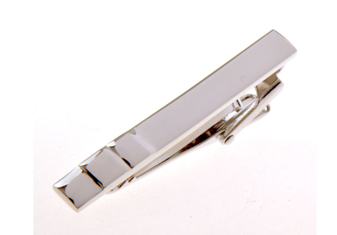  Silver Texture Tie Clips Metal Tie Clips Wholesale & Customized  CL850991