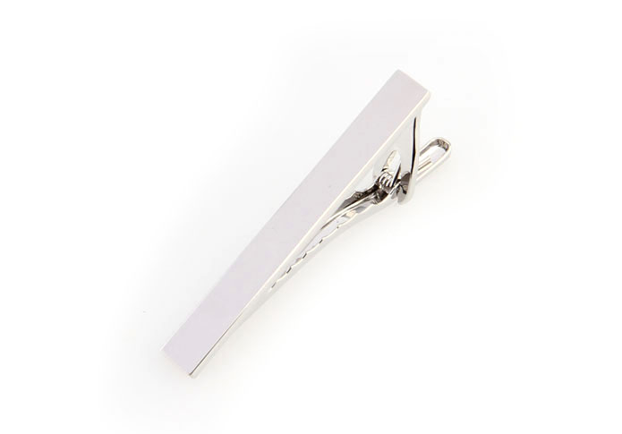  Silver Texture Tie Clips Metal Tie Clips Wholesale & Customized  CL860829