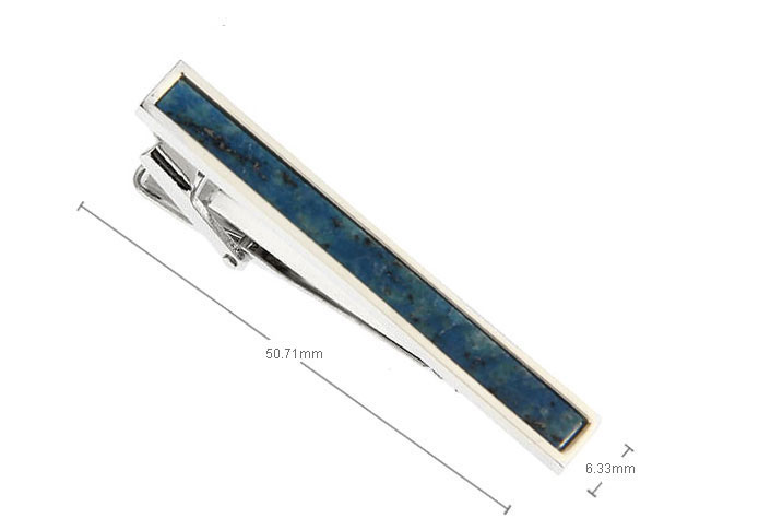  Blue Elegant Tie Clips Shell Tie Clips Wholesale & Customized  CL850943