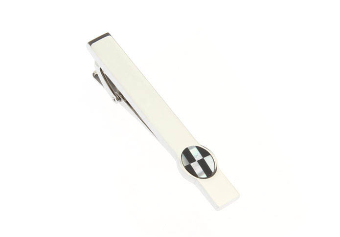  Black White Tie Clips Shell Tie Clips Funny Wholesale & Customized  CL860741