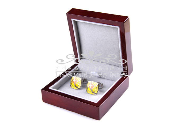 Woodiness Cufflinks Boxes  Khaki Dressed Cufflinks Boxes Cufflinks Boxes Wholesale & Customized  CL210434