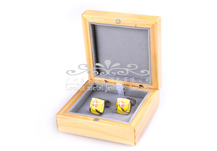 Imitation leather + Plastic Cufflinks Boxes  Black Classic Cufflinks Boxes Cufflinks Boxes Wholesale & Customized  CL210438
