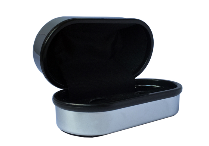 Bright Surface + Plastic Cufflinks Boxes  Silver Texture Cufflinks Boxes Cufflinks Boxes Wholesale & Customized  CL210548