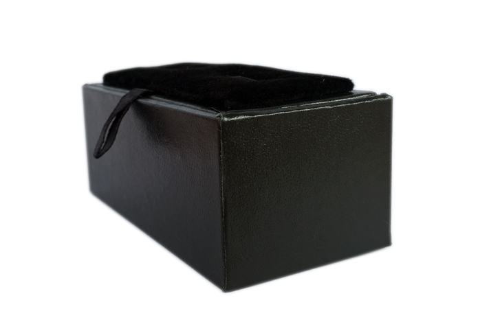 Leather + Plastic Cufflinks Boxes  Black Classic Cufflinks Boxes Cufflinks Boxes Wholesale & Customized  CL210633