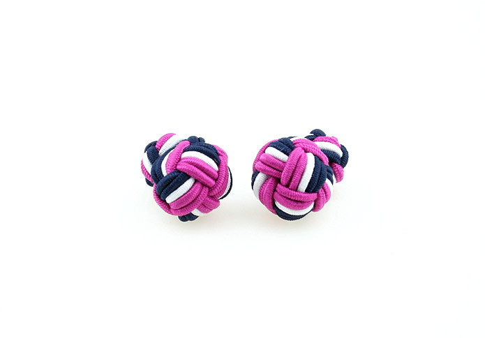  Multi Color Fashion Cufflinks Silk Cufflinks Knot Wholesale & Customized  CL640829