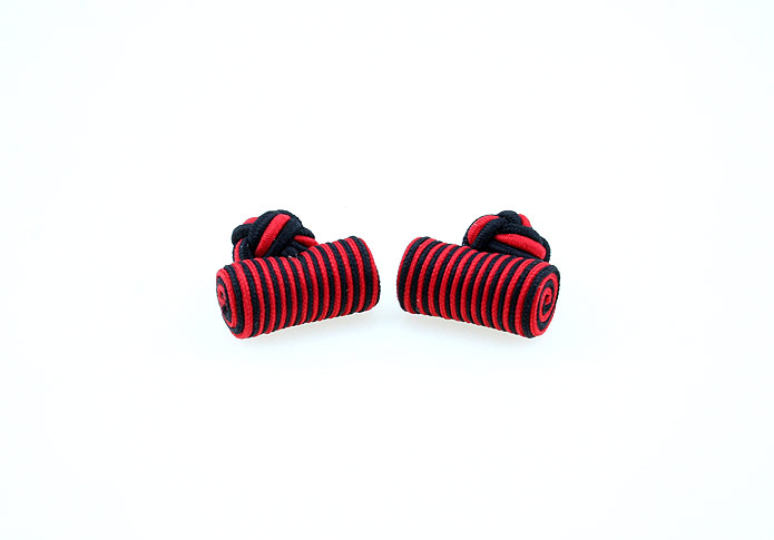  Multi Color Fashion Cufflinks Silk Cufflinks Knot Wholesale & Customized  CL640861