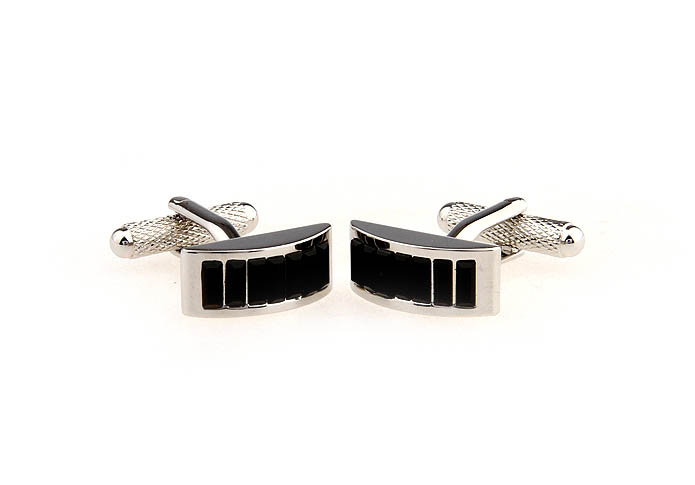  Black Classic Cufflinks Crystal Cufflinks Wholesale & Customized  CL652241