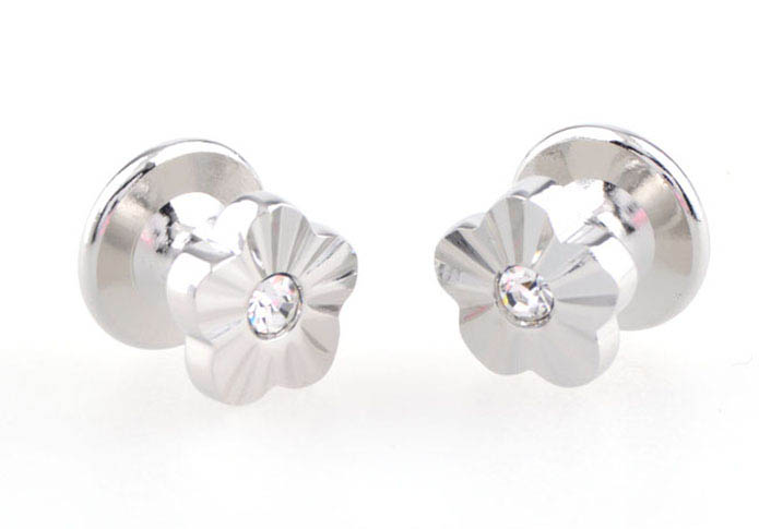  White Purity Cufflinks Crystal Cufflinks Wholesale & Customized  CL653988