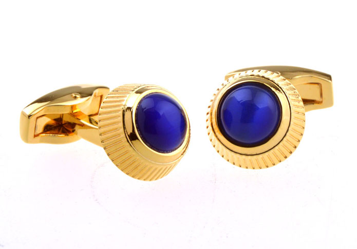  Gold Luxury Cufflinks Crystal Cufflinks Wholesale & Customized  CL656334