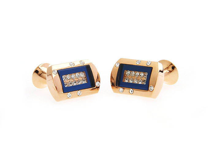  Gold Luxury Cufflinks Crystal Cufflinks Wholesale & Customized  CL665597