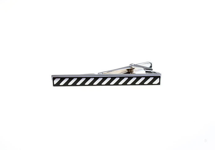  Black Classic Tie Clips Enamel Tie Clips Wholesale & Customized  CL840722