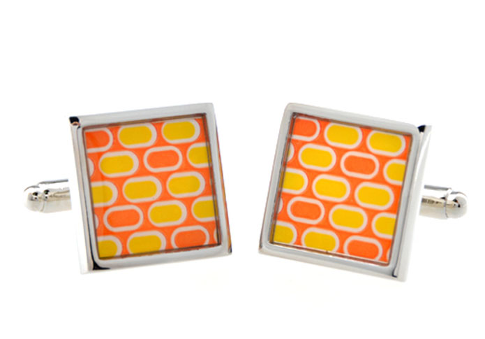  Multi Color Fashion Cufflinks Printed Cufflinks Funny Wholesale & Customized  CL654488