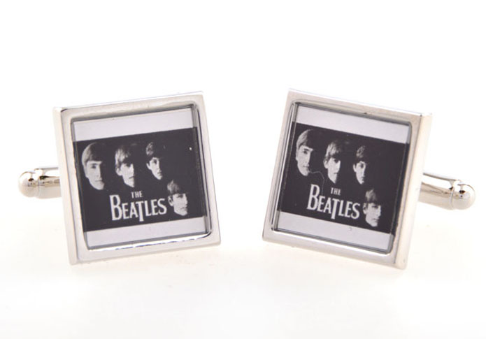 THE BEATLES Cufflinks Multi Color Fashion Cufflinks Printed Cufflinks Flags Wholesale & Customized CL654836