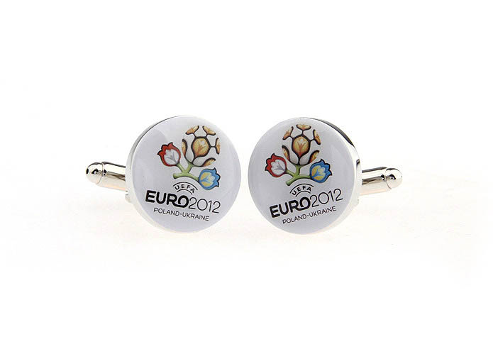 Union of European Football Associations Cufflinks  Multi Color Fashion Cufflinks Printed Cufflinks Flags Wholesale & Customized  CL670921