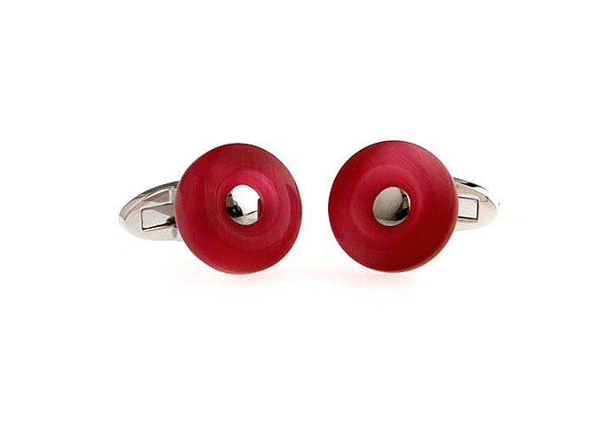  Red Festive Cufflinks Gem Cufflinks Wholesale & Customized  CL640750