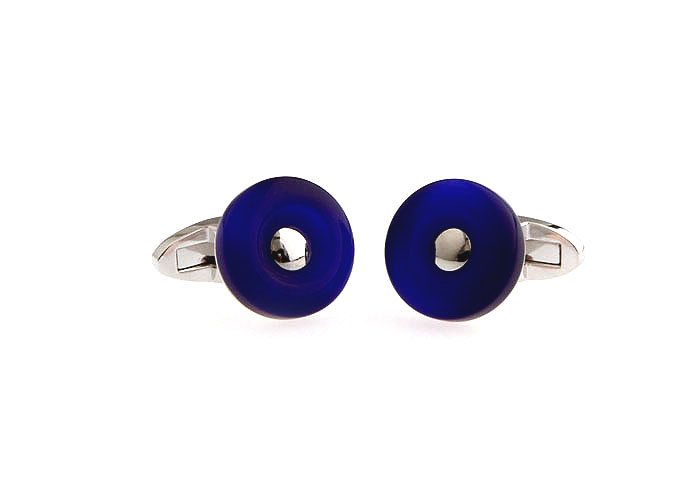  Blue Elegant Cufflinks Gem Cufflinks Wholesale & Customized  CL640753