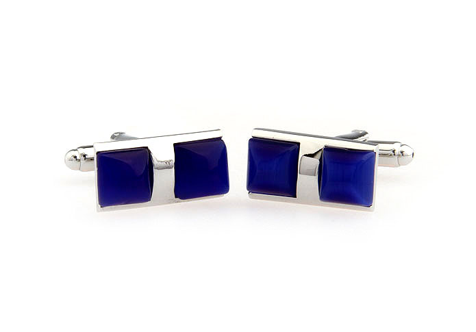  Blue Elegant Cufflinks Gem Cufflinks Wholesale & Customized  CL650799