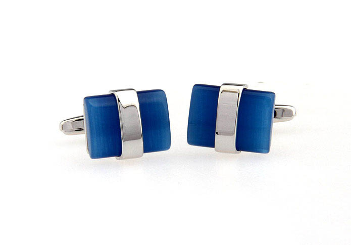  Blue Elegant Cufflinks Gem Cufflinks Wholesale & Customized  CL650839