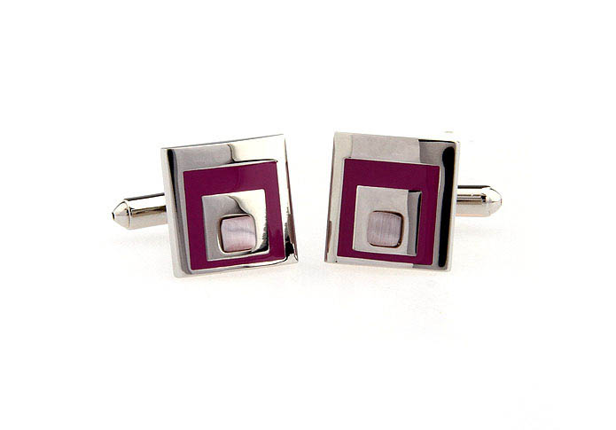  Purple Romantic Cufflinks Gem Cufflinks Wholesale & Customized  CL650854