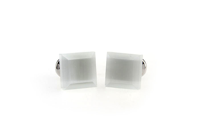  White Purity Cufflinks Gem Cufflinks Wholesale & Customized  CL650879