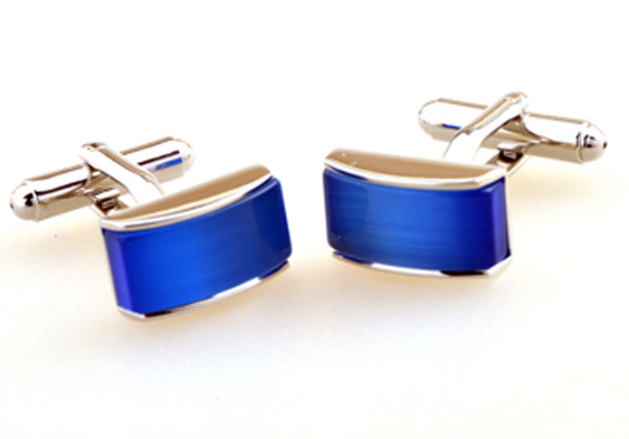 Blue Elegant Cufflinks Gem Cufflinks Wholesale & Customized CL655279