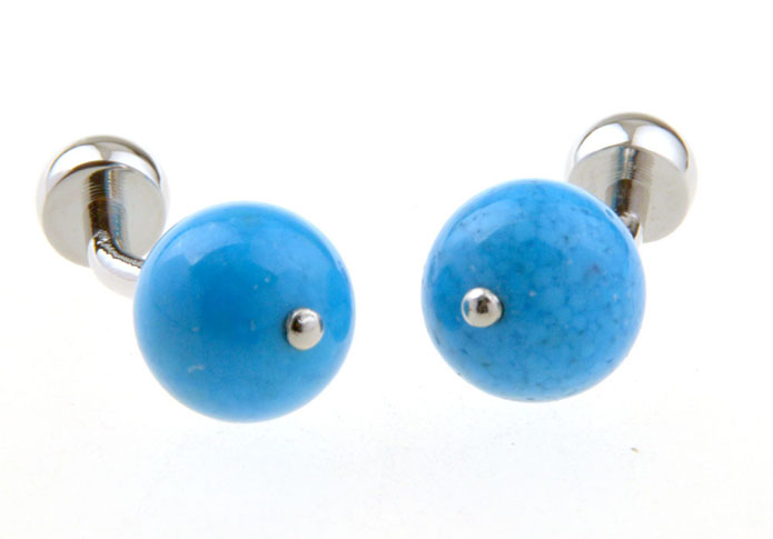  Blue Elegant Cufflinks Gem Cufflinks Wholesale & Customized  CL656245