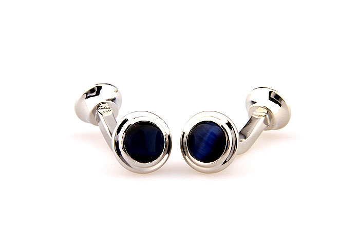  Blue Elegant Cufflinks Gem Cufflinks Wholesale & Customized  CL660345