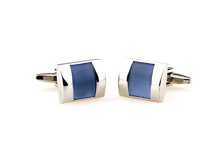  Blue Elegant Cufflinks Gem Cufflinks Wholesale & Customized  CL660366