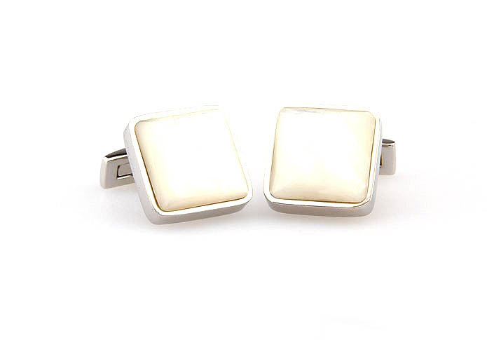  White Purity Cufflinks Gem Cufflinks Wholesale & Customized  CL661258