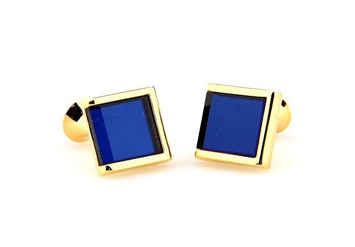  Gold Luxury Cufflinks Glass Cufflinks Wholesale & Customized  CL661942