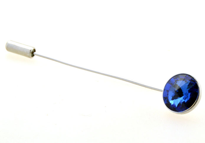 Blue Elegant Tie Pin Tie Pin Wholesale & Customized CL954719
