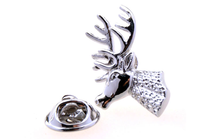 Deer The Brooch  Silver Texture The Brooch The Brooch Animal Wholesale & Customized  CL955725