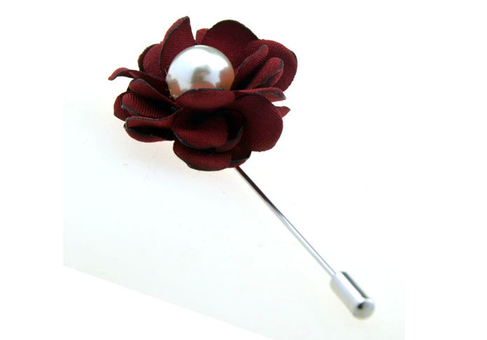 Flowers The Brooch  Red Festive The Brooch The Brooch Wholesale & Customized  CL955754