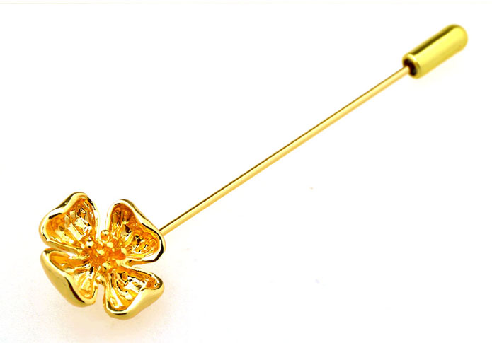 Flower The Brooch  Gold Luxury The Brooch The Brooch Recreation Wholesale & Customized  CL955854