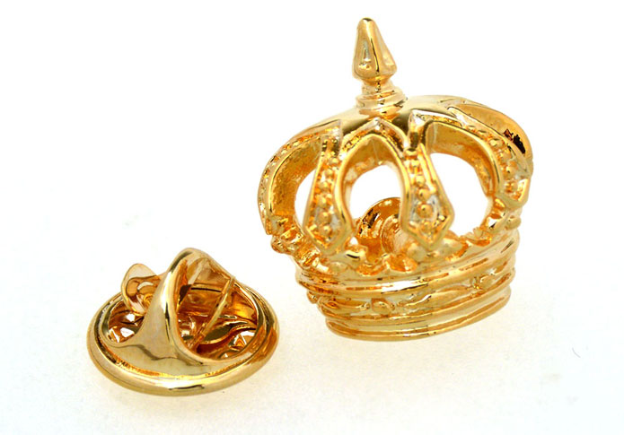 Crown The Brooch  Gold Luxury The Brooch The Brooch Hipster Wear Wholesale & Customized  CL955867