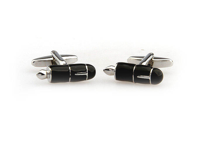 Pen Cufflinks  Black Classic Cufflinks Paint Cufflinks Tools Wholesale & Customized  CL651516