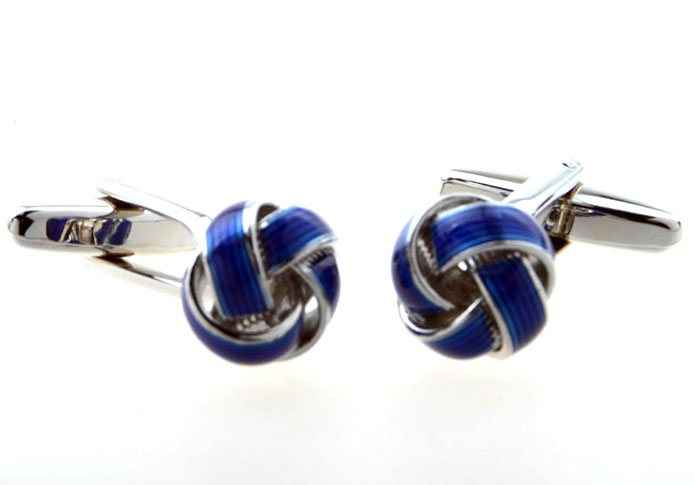  Blue Elegant Cufflinks Paint Cufflinks Wholesale & Customized  CL654435