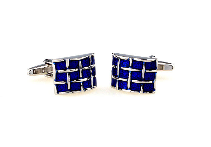  Blue Elegant Cufflinks Paint Cufflinks Wholesale & Customized  CL662436