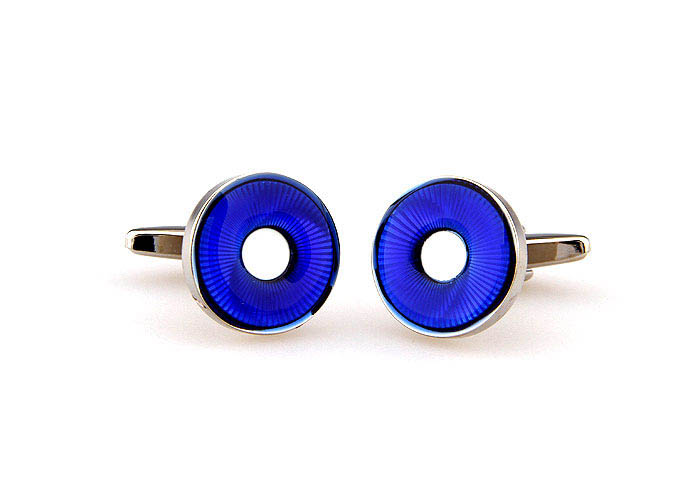  Blue Elegant Cufflinks Paint Cufflinks Wholesale & Customized  CL662598