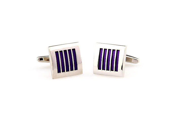 Purple Romantic Cufflinks Paint Cufflinks Wholesale & Customized  CL663081