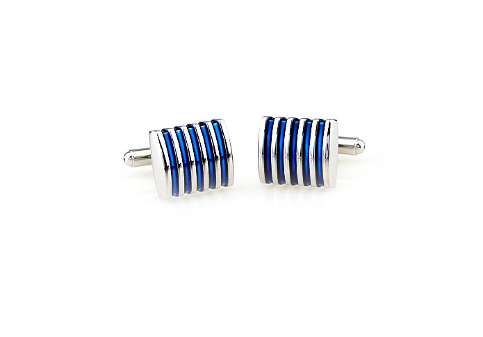  Blue Elegant Cufflinks Paint Cufflinks Wholesale & Customized  CL671106