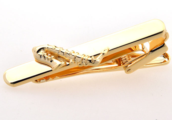 Saxophone Cufflinks Gold Luxury Cufflinks Metal Cufflinks Music Wholesale & Customized CL654982