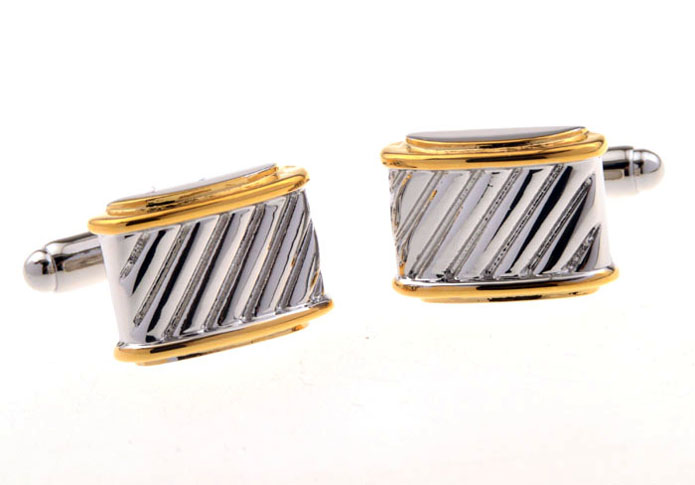  Gold Luxury Cufflinks Metal Cufflinks Wholesale & Customized  CL655791