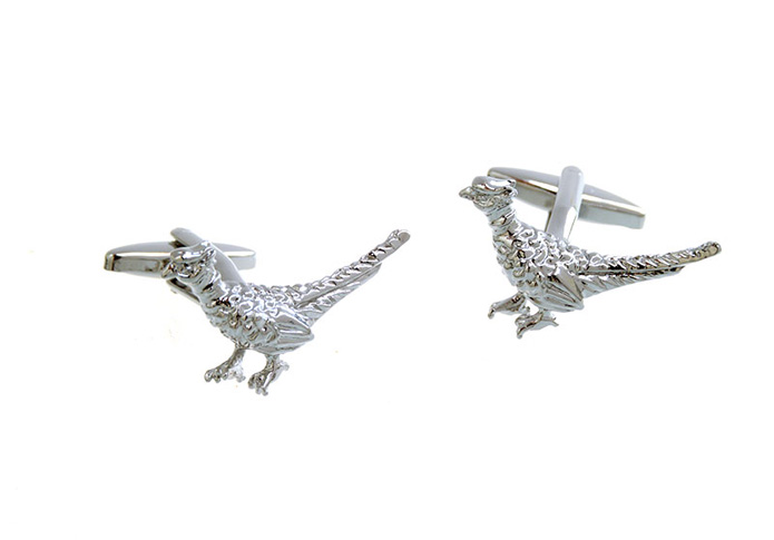 Retro Elements Cufflinks  Silver Texture Cufflinks Metal Cufflinks Animal Wholesale & Customized  CL657135