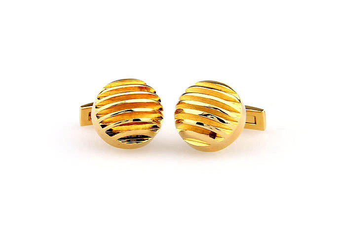  Gold Luxury Cufflinks Metal Cufflinks Wholesale & Customized  CL667730