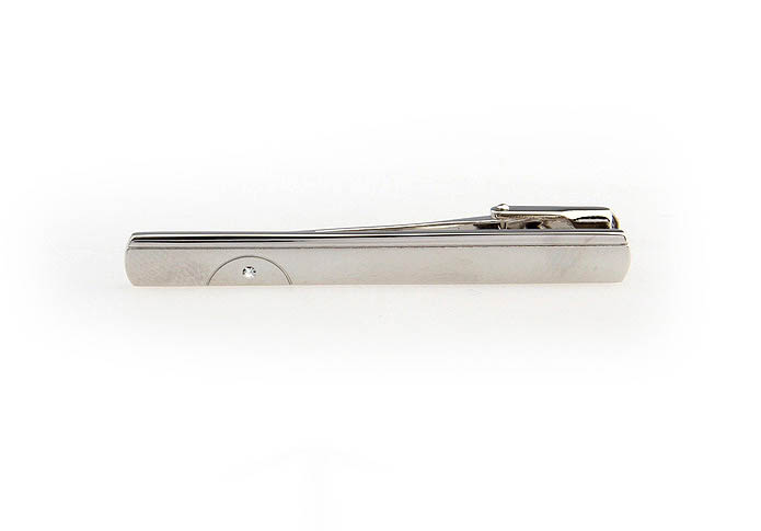  White Purity Tie Clips Metal Tie Clips Wholesale & Customized  CL850772