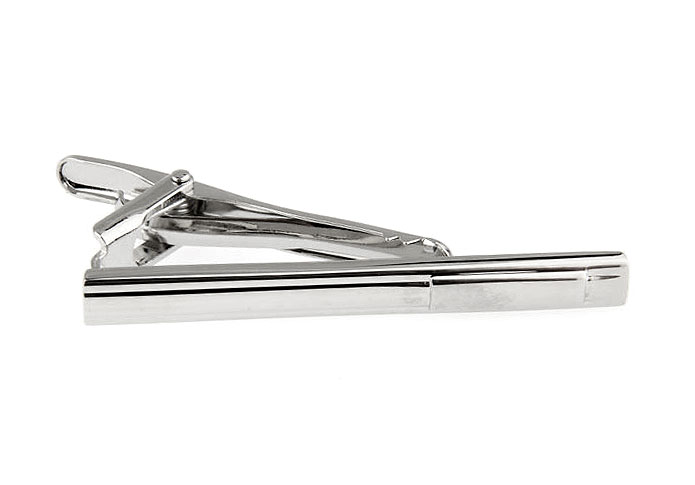  Silver Texture Tie Clips Metal Tie Clips Wholesale & Customized  CL850932